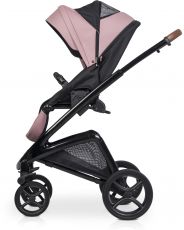 Дитячий візочок 2 в 1 Riko XD Black Edition 03 Energy Pink